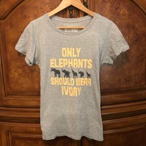 Gray Elephant Tshirt